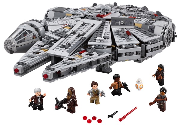 Lego star wars force awakens millennium falcon 1