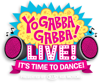DJ Lance Rock, center, Muno and Plex perform onstage at Yo Gabba